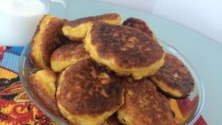 Рецепт Тыквенных оладушек