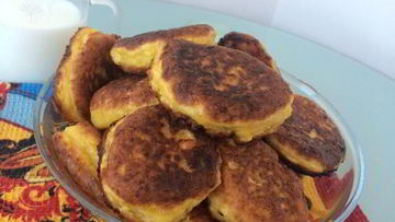 Рецепт Тыквенных оладушек