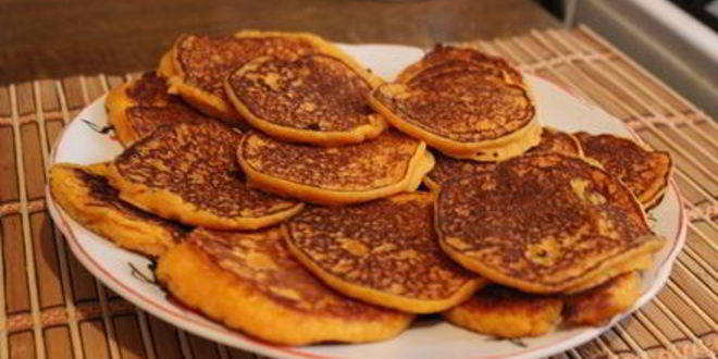 Рецепт тыквенных оладий