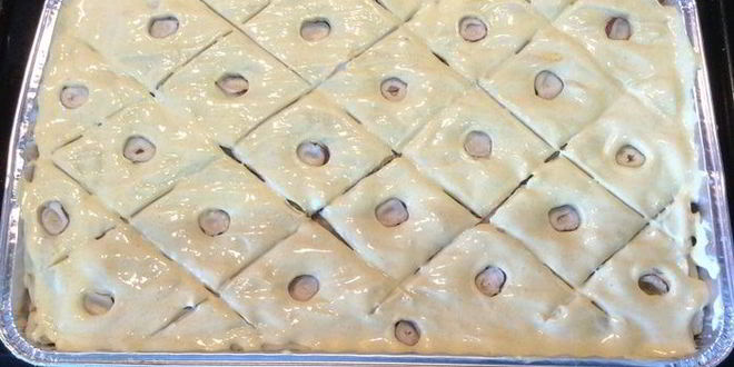 Рецепт пахлавы медовой без яиц