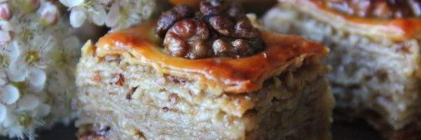 Рецепт Пахлавы медовой