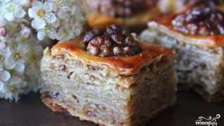 Рецепт Пахлавы медовой