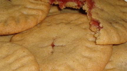 Рецепт Бабушкиного печенья с вареньем