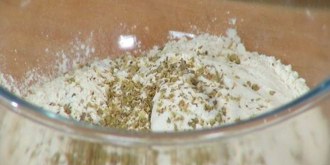 Рецепт картофельного печенья с сыром и грудинкой