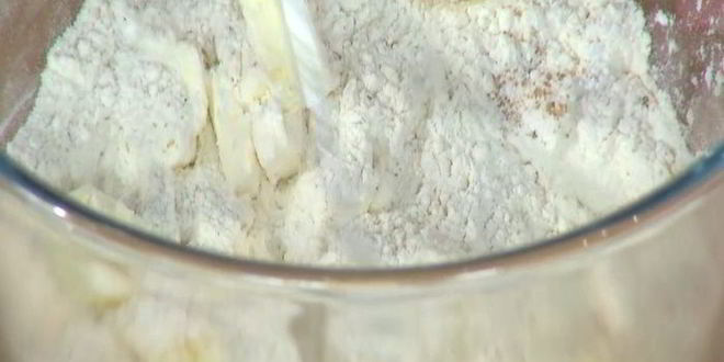 Рецепт картофельного печенья с сыром и грудинкой