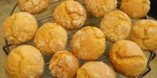 Рецепт лимонного треснутого печенья