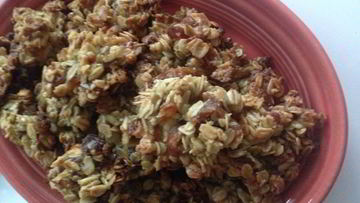 Рецепт Овсяного печенья с финиками