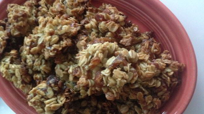 Рецепт Овсяного печенья с финиками