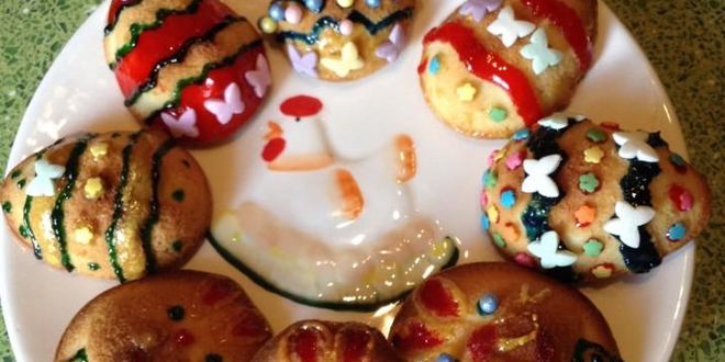 Рецепт пасхального печенья в силиконовой форме