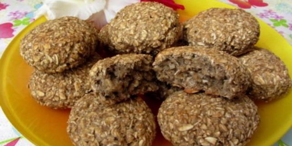 Как приготовить печенье из банана и геркулеса