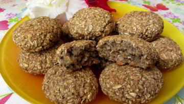 Рецепт Печенья из банана и геркулеса