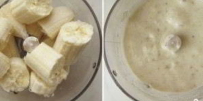 Рецепт печенья из банана и геркулеса