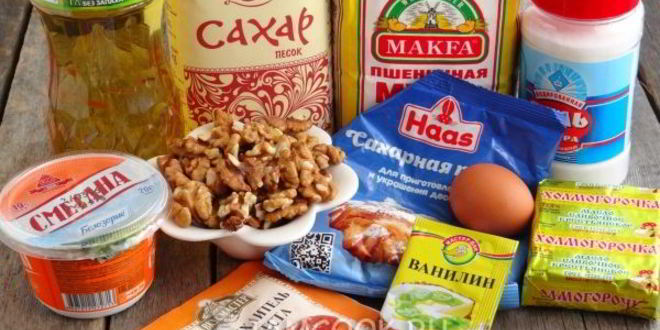 Рецепт печенья с грецким орехом