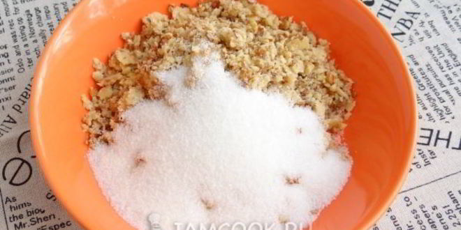 Рецепт печенья с грецким орехом