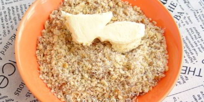 Рецепт печенья с грецким орехом