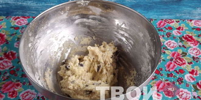Рецепт печенья с кусочками шоколада