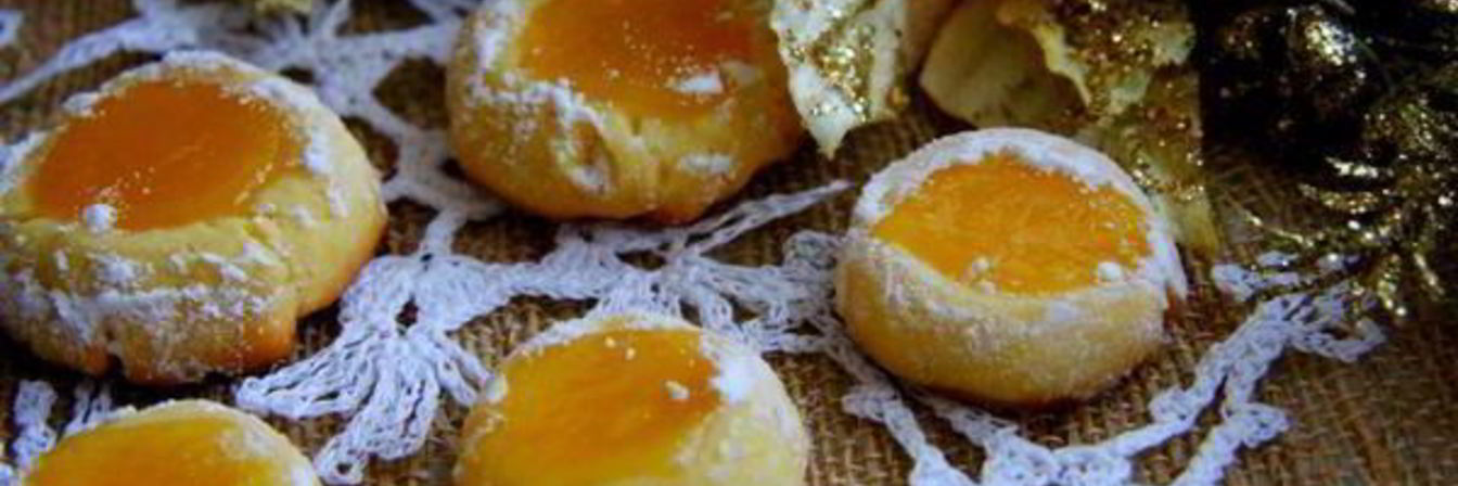 Рецепт Печенья с лимонной начинкой