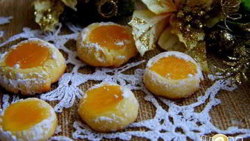 Рецепт Печенья с лимонной начинкой