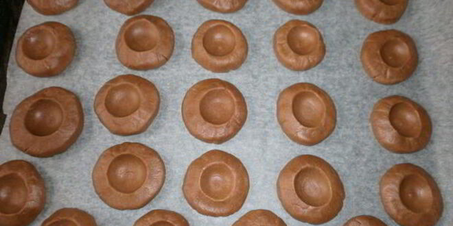 Рецепт песочного печенья кнопки