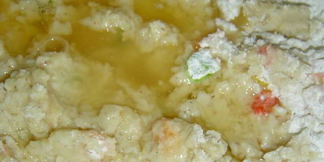 Рецепт постного печенья с орехами и цукатами