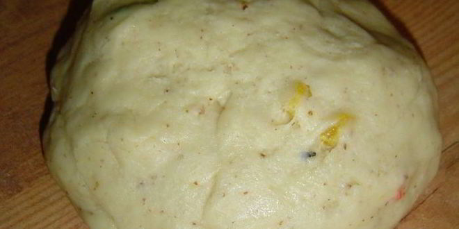 Рецепт постного печенья с орехами и цукатами