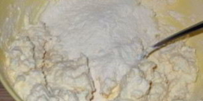 Рецепт рогаликов из творожного теста с яблоками