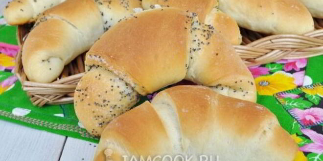 Рецепт рогаликов на молоке