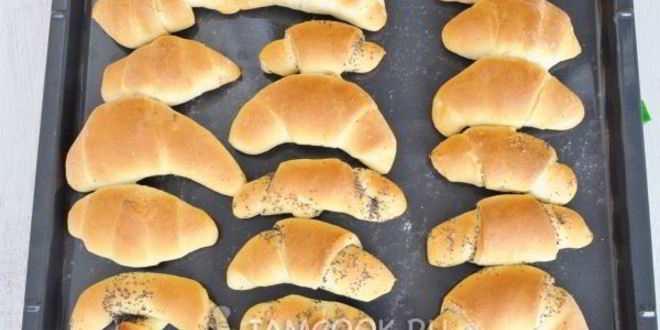 Рецепт рогаликов на молоке