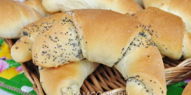 Рецепт рогаликов на молоке