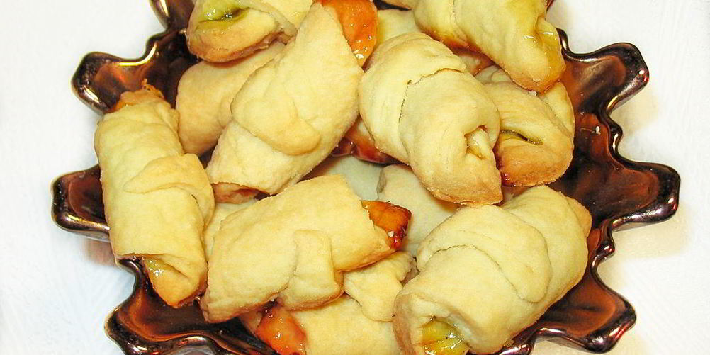 Как приготовить рогалики с мармеладом