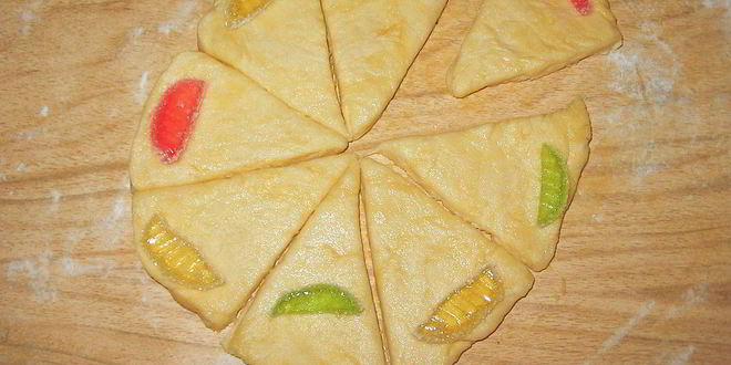 Рецепт рогаликов с мармеладом