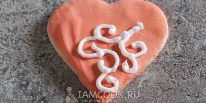 Рецепт рождественского печенья с глазурью