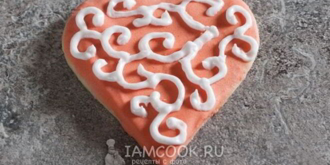 Рецепт рождественского печенья с глазурью