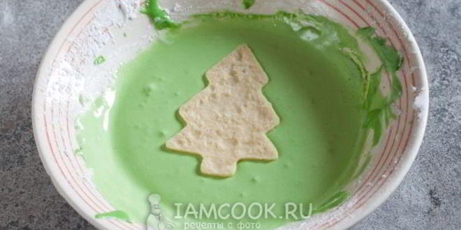 Рецепт рождественского печенья с глазурью