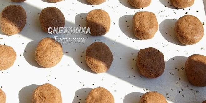 Рецепт шоколадного печенья на гречневой муке