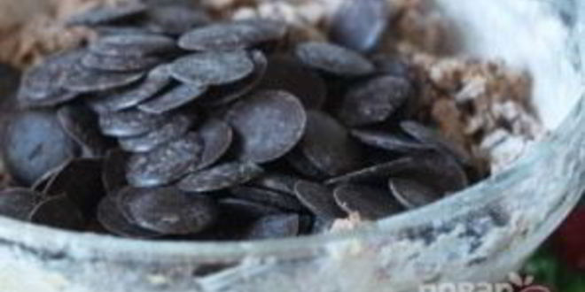 Рецепт шоколадного печенья с кусочками шоколада