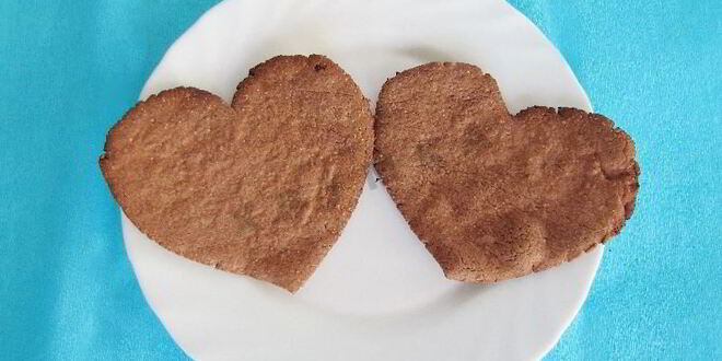 Рецепт шоколадного печенья-сэндвичей на 14 февраля