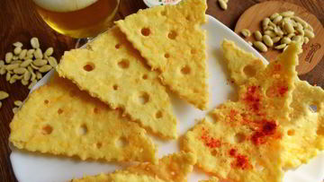 Рецепт Сырных крекеров