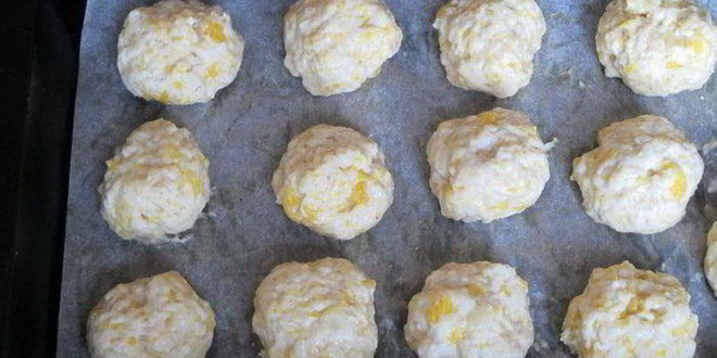 Рецепт тыквенно-яблочного печенье