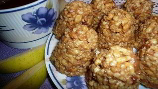 Рецепт Забавного печенья Муравьиные кучки