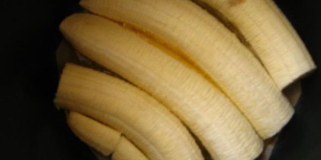 Рецепт бананова-миндального пирог