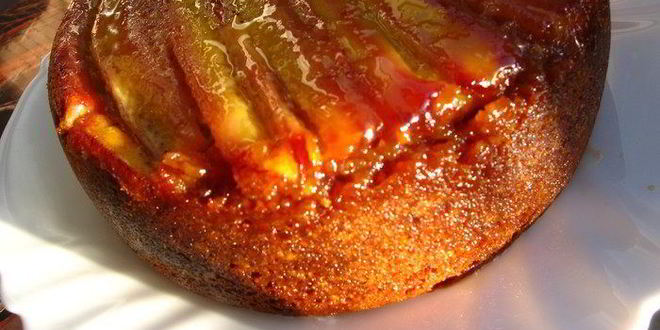 Рецепт бананова-миндального пирог