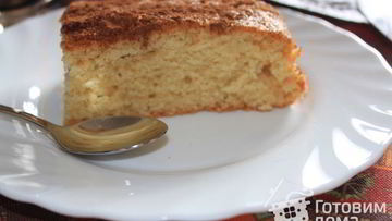 Рецепт Бисквитного пирога с корицей Соса de llanda