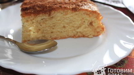 Рецепт Бисквитного пирога с корицей Соса de llanda