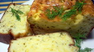 Рецепт Быстрого сырного пирога