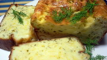 Рецепт Быстрого сырного пирога