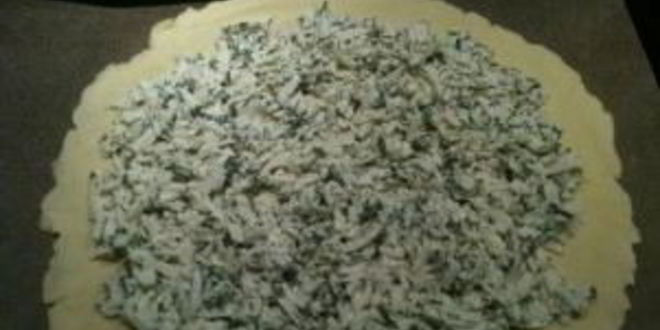 Рецепт быстрого сырного пирога