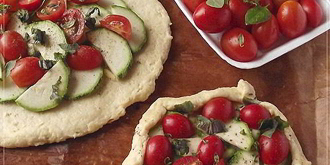 Рецепт деревенского пирога с кабачками