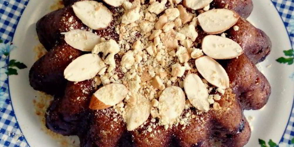 Как приготовить хлебный пирог с черникой