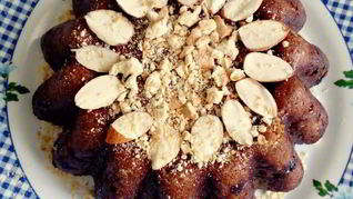 Рецепт Хлебного пирога с черникой